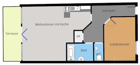 Zinshaus/Renditeobjekt zum Kaufen: 8045 Graz - Grundriss