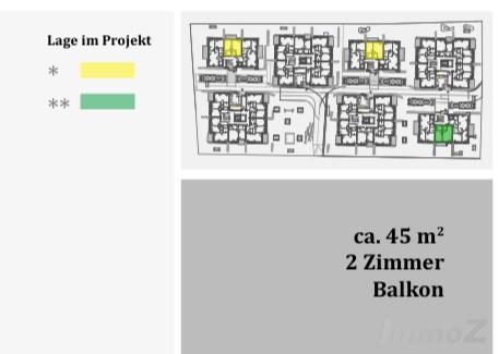 Wohnung zum Kaufen: 6060 Hall in Tirol - Lage im Haus der 45m²