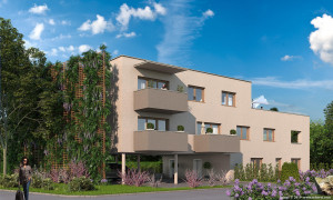 Wohnung zu mieten: 8053 Graz - Außenansicht 3D Render