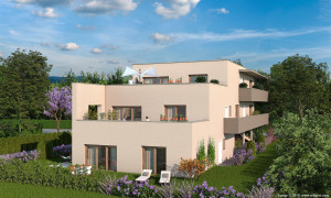 Wohnung zu mieten: 8053 Graz - Außenansicht 3D Render