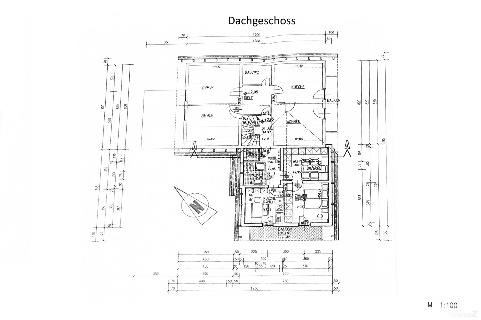 Zinshaus/Renditeobjekt/Gewerbeobjekt zu kaufen: Judendorfer Straße 70, 8112 Gratwein - Dachgeschoss