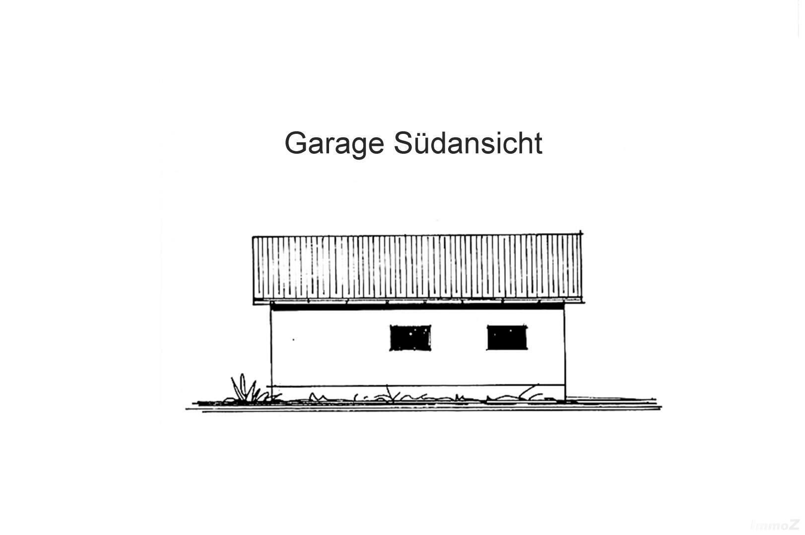 Haus zu kaufen: Spitzäckerweg 64, 8055 Graz - Garage Südansicht