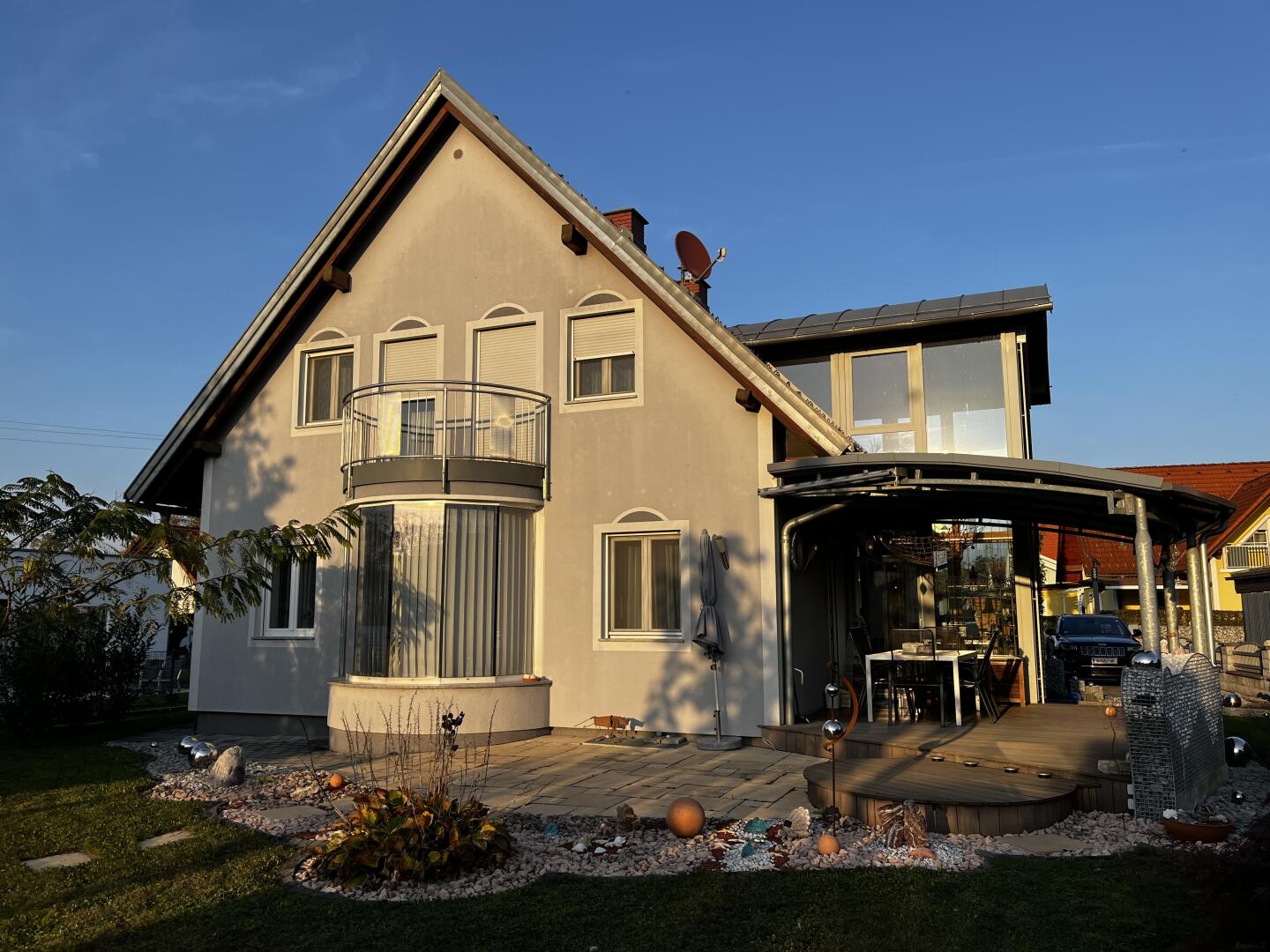 Haus zu kaufen: 8403 Lebring - Ansicht Gartenseite